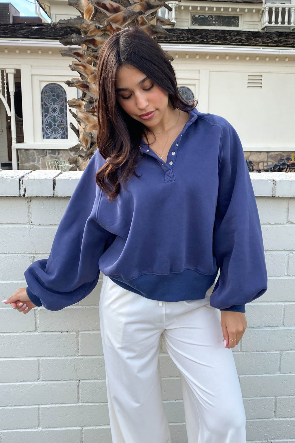 Button Up Sweater